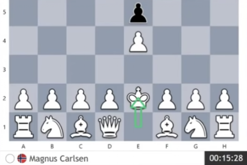 Chess grandmasters can't stop laughing after opening their tournament match with the worst possible moves